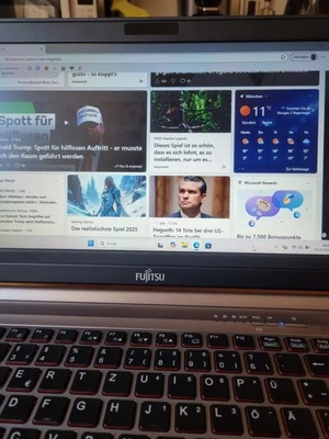 Notebook  Laptop Fujitsu LifeBook E736 / i5-6200U 8GB RAM SSD 233 GB , 13,3 zoll - Bild 1 von 4