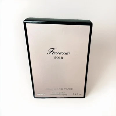 FEMME NOIR DE JEAN MARC PARIS 3,4 FL. OZ 100 ML EAU DE PARFUM SPRAY EN CAJA SELLADA Foto 1 de 4