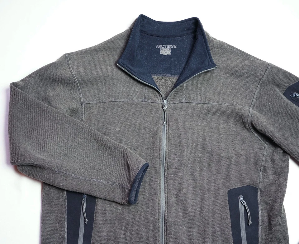 Arcteryx Polartec Full Zip Fleece Jacket mens Zip Up Sweater top size XL Vintage - Image 1 of 4