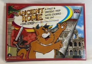 Ancient Rome: A Comic Strip – Cicero the Cat – English Edition Educational Book - Picture 1 of 6