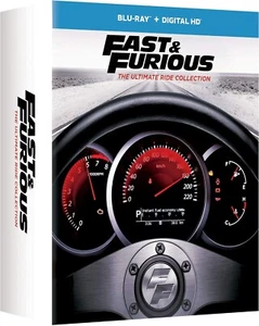Fast & Furious-7 DVD Movie Set-Lenticular Box-Blue-Ray+Digital HD (New & Sealed) - Imagen 1 de 9