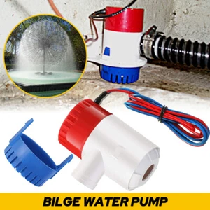 12V 1100 GPH Bilgenpumpe Bilgepumpe Wasserpumpe Lenzpumpe Pumpe DE - Bild 1 von 12