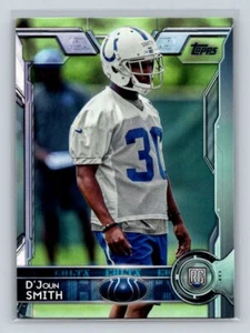 Topps Super Bowl 50 #412 2015 D'Joun Smith Indianapolis Colts - Imagen 1 de 2