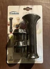 Trudeau Wine Preserving Pump 2 Stoppers New Unopened