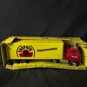 Ertl Pressstahl 1/16 Traktor Anhänger ShopRite Supermärkte 1983 mit Box - Bild 1 von 16