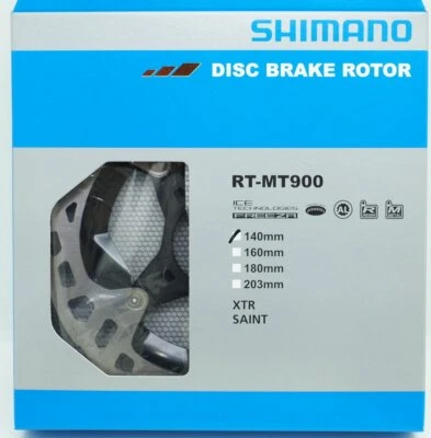 Shimano XTR RT-MT900-SS ICE-TECH Center Lock Disc Brake Rotor 140mm w/LockRing - Image 1 of 4