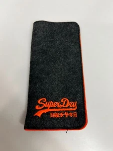 SUPERDRY® GENUINE GLASSES /SPECTACLE CASE /MOBILE PHONE POUCH FELT - Picture 1 of 3