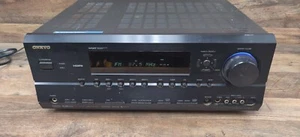 Onkyo TX-SR674 7.1 Channel Up-Converting A/V Receiver Tested No Remote - Picture 1 of 10