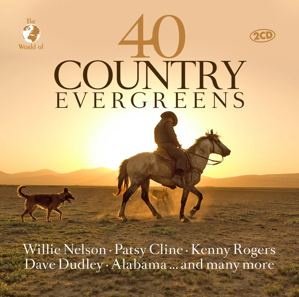 CD 40 Country Evergreens von Various Artists 2CDs - Bild 1 von 1
