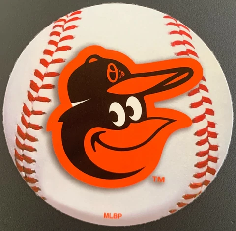 BALTIMORE ORIOLES MAGNET MASCOT BASEBALL STYLE MLB WORLD SERIES CHAMPIONSHIP Cover