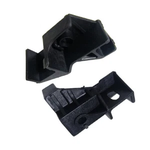 Par de soportes de montaje de radiador negro para R55 R56 R57 R58 R59 R60 R61 2005-2016 - Imagen 1 de 9