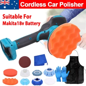 6 Gears 6" Polisher Cordless Car Buffer Sander Machine For Makita 18V Battery AU - Picture 1 of 19