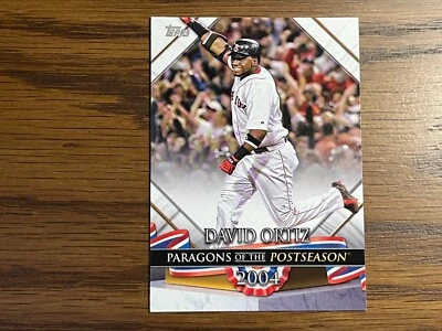 2022 Topps Update Series - Paragons of the Postseason David Ortiz #PP-2 - Image 1 of 2