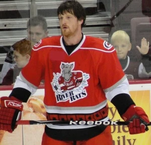 Camiseta deportiva de hockey de los Devils AHL de Nueva Jersey CCM Albany River Rats juvenil XL hombres pequeña en muy buena condición - Imagen 1 de 11