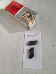 10 NEUE VR / WESSON NG 3185L ERSTKLASSIGE HARTMETALLEINSÄTZE. GRADE VR52. {Q998} - Bild 1 von 2