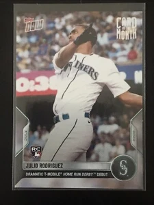 Julio Rodriguez 2022 Topps Now HR Derby Juli Card of the Month RC Logo Rookie - Bild 1 von 4