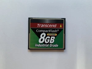 New Original Transcend CompactFlash CF200I 8 GB Industrial Grade CF Card - Picture 1 of 4