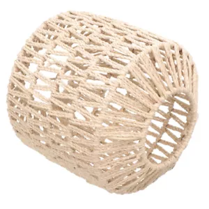 Wicker Lamp Shade Creative Light Cover Pendant Light Wicker Lamp Shades - Picture 1 of 12