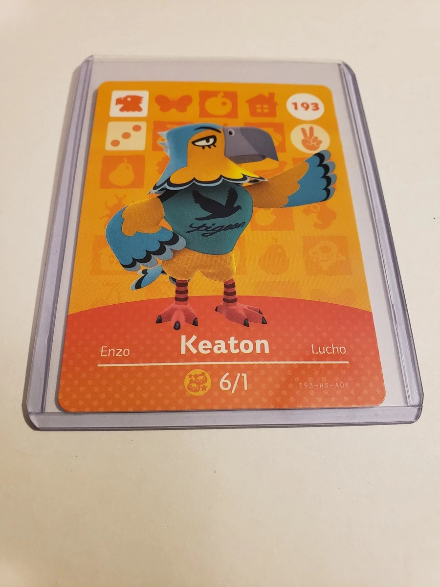 Animal Crossing Amiibo Card - Sally #371 (Series 4) Mint Condition, Never Scanned
