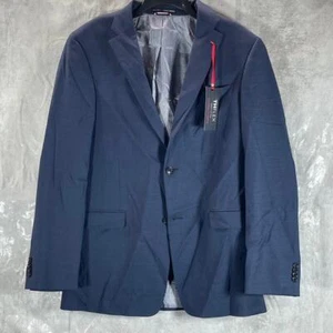 TOMMY HILFIGER Herren blau lang modern-fit Th-Flex Stretchanzug Jacke Gr. 40L - Bild 1 von 11