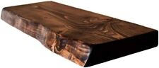 Shelving Display Bookcase Shelving Room Office Furniture Waney / Live Edge Shelf