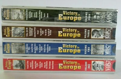 Victory In Europe - 4 Volume VHS Set - Unopened - Image 1 of 4