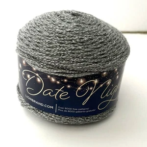 Lion Brand Date Night Sparkle Yarn, Tree Agate, Acrylic Worsted Crochet Knitting - Picture 1 of 4