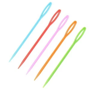 10 Pcs Acrylic Colorful Needles 2.75 Inch - Picture 1 of 8
