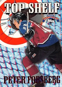 1996-97 Topps Picks Top Shelf #TS7 Peter Forsberg - Picture 1 of 2