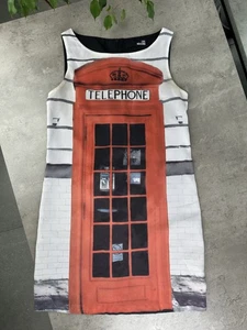 Moschino Printed Mini Dress Women`s Size S - Picture 1 of 9