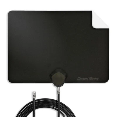 FLATenna - Indoor Digital HDTV Antenna, 12' Coaxial Cable, Superior Reception... - Image 1 of 4