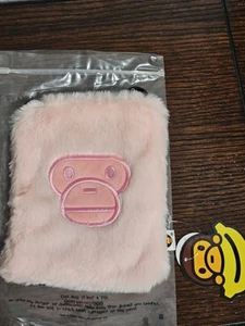 Bape Baby Milo Fur Crossbody Bag Pink - Picture 1 of 5