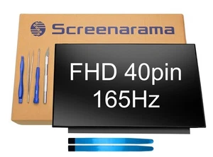 Lenovo 5D11J12408 SD11J12407 NV156FHM-NY8 V8.2 165Hz IPS Pantalla LCD + Herramientas - Imagen 1 de 8