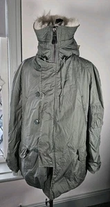 Abrigo Parka Vintage Clima Extremo Frío Tipo N-3B Para Hombre XL Capucha Piel Greenbrier - Imagen 1 de 18