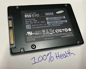 1 * Samsung 500GB SSD 850 EVO MZ-75E500 2.5" SSD SATA ** PLUS 7 MORE SSD'S ! - Afbeelding 1 van 8