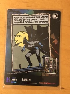 DC Trading Card - Seite 2 von Batman Panel nur 9 Karten Mint A5815 - Bild 1 von 3
