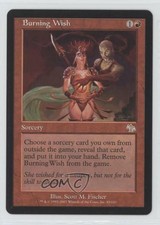 2002 Magic: The Gathering - Judgement Burning Wish #83 1ek