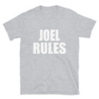 Joel Rules Son Daughter Boy Girl Baby Name Tshirt