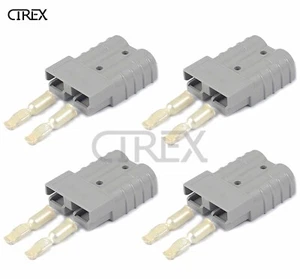 50A Anderson Plug Connectors DC Power Tool 4WD Caravan Boat Yacht 8AWG 12-24V - Bild 1 von 5