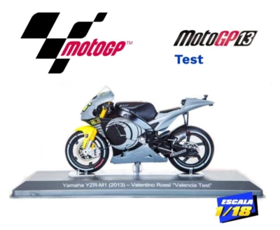 Yamaha YZR-M1 •Valentino Rossi •Moto GP 2013 Valencia Test (1:18) Ixo,Altaya,New - Imagen 1 de 4