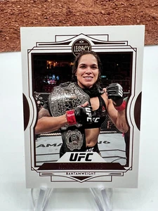 2021 CRONACHE PANINI LEGACY UFC #41 AMANDA NUNES PINK FOIL - Foto 1 di 3