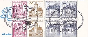 Germany 1977 MiNr. MH21b oZ complete booklet USED VF "WALDSHUT" - Picture 1 of 3