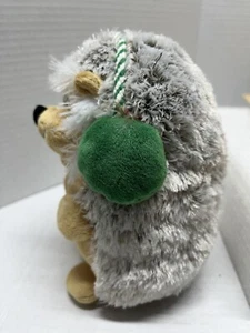"Bolso de frijoles de peluche suave Frankford con orejeras verdes 6" - Imagen 1 de 7