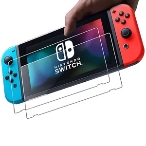 2 Stück Hartglas Displayschutz Transparent für Original Nintendo Switch - Bild 1 von 3