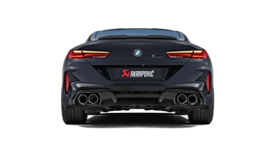 BMW M8/M8 COMP F91 F92 2020-2024 SISTEMA DE ESCAPE DE TITANIO AKRAPOVIC PUNTAS CF Foto 1 de 4
