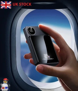 Caricabatteria wireless veloce Macsafe power bank magnetico 30000 mAh per iPhone Android - Foto 1 di 18