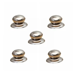 5Pcs Pan Lid Cover Handle Replacement Knobs Cookware All metal - Picture 1 of 6