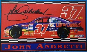 John Andretti #37 K-mart Little Ceasars Collector Banner Flag 3' x 5' Nascar Cup - Picture 1 of 5