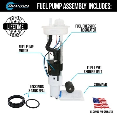QFS Fuel Pump Module Assembly +Send Unit 2011 Polaris Sportsman X2 550 2204401 - Image 1 of 4