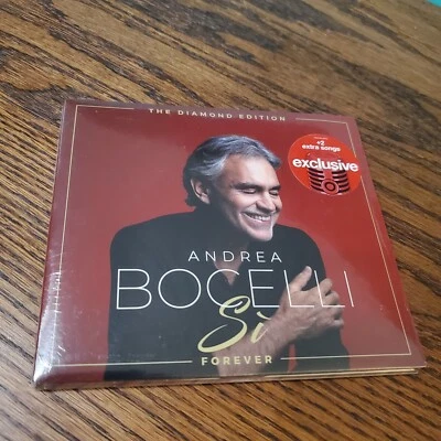 New Andrea Bocelli Si Forever The Diamond Edition Target Exclusive 2 bonus songs - Image 1 of 3